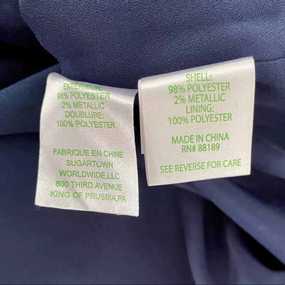 Lilly Pulitzer Kathie Dress- True Navy- 8 EUC - Picture 6 of 7